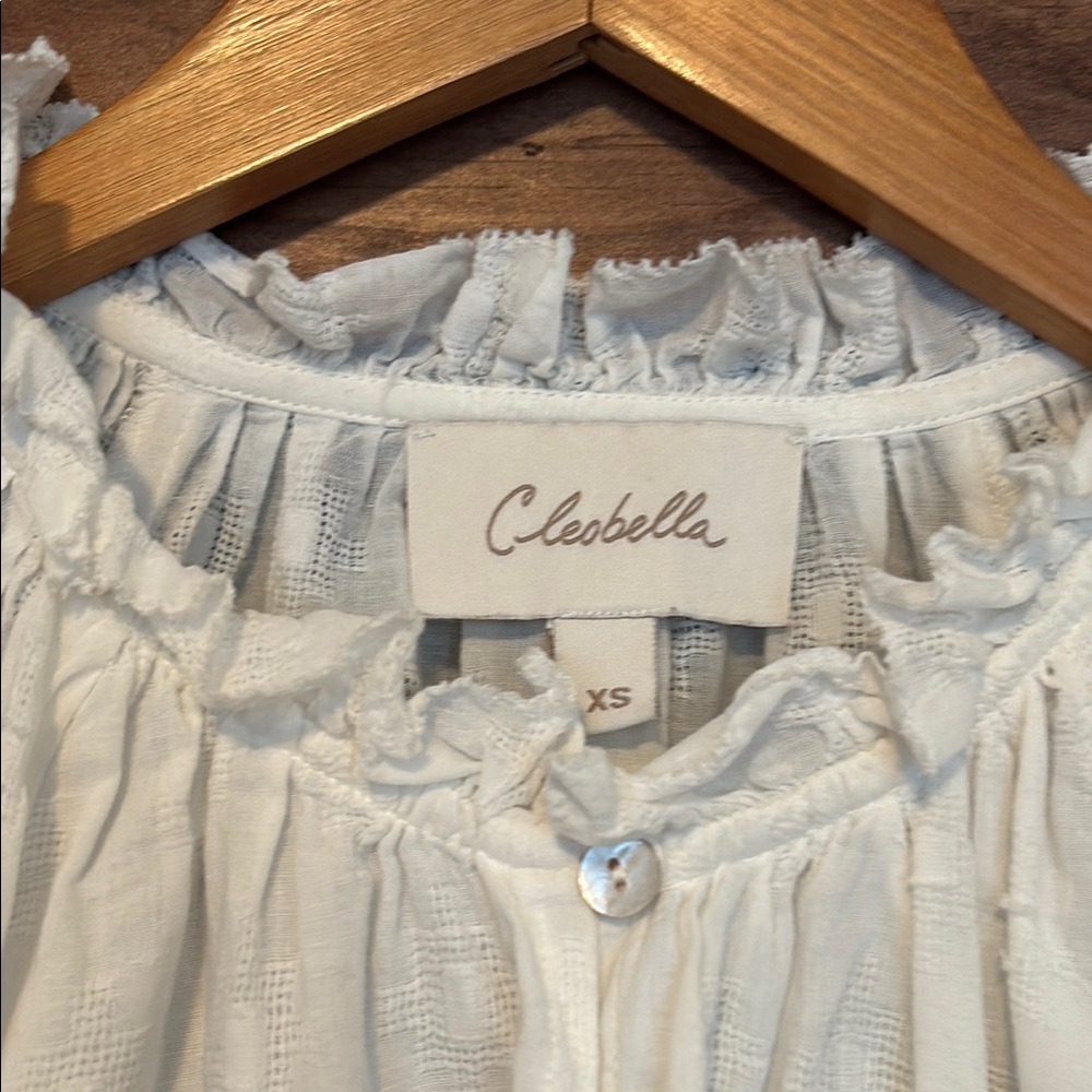 Anthropologie Antonia Cleobella Balloon Sleeve Blouse - Picture 5 of 8